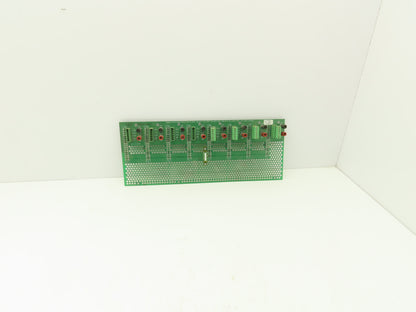 IED IED6800-8 Printed Circuit Board Slot Rack Backplane Rev 2.02