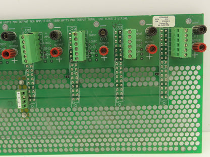 IED IED6800-8 Printed Circuit Board Slot Rack Backplane Rev 2.02