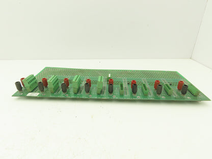 IED IED6800-8 Printed Circuit Board Slot Rack Backplane Rev 2.02