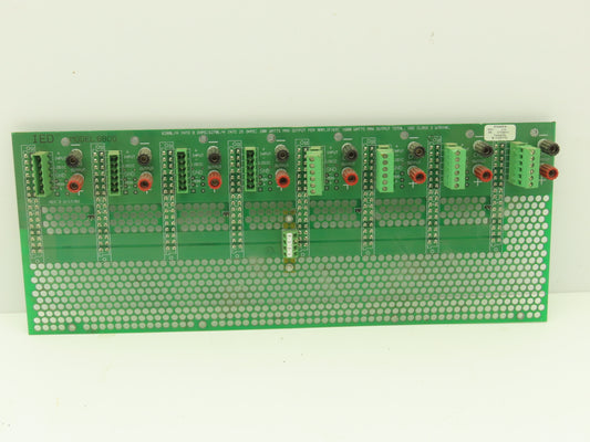 IED IED6800-8 Printed Circuit Board Slot Rack Backplane Rev 2.02