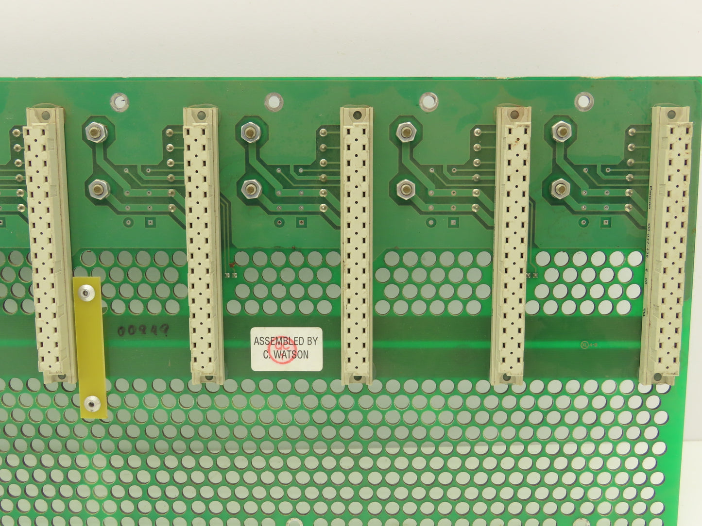 IED IED6800-8 Printed Circuit Board Slot Rack Backplane Rev 2.02