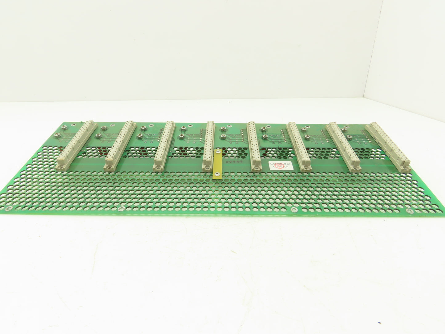 IED IED6800-8 Printed Circuit Board Slot Rack Backplane Rev 2.02