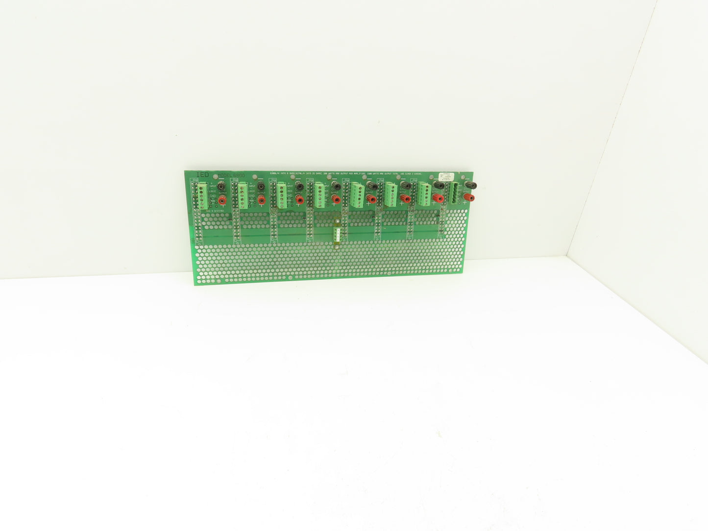 IED IED6800-8 Printed Circuit Board Slot Rack Backplane Rev 2.02