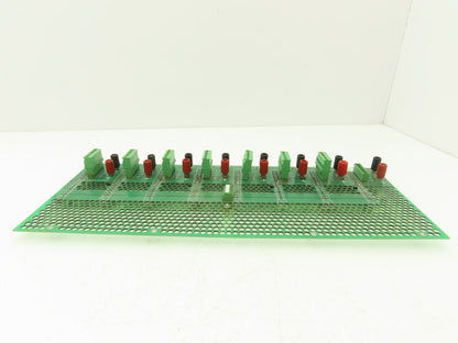 IED IED6800-8 Printed Circuit Board Slot Rack Backplane Rev 2.02