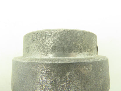 Magnaloy M50020416 Coupling 4 Tooth Magnesium 2-1/2" Bore x 1/2" Keyway Lot of 2