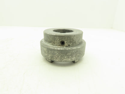 Magnaloy M50020416 Coupling 4 Tooth Magnesium 2-1/2" Bore x 1/2" Keyway Lot of 2