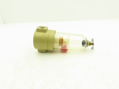 Norgren F11-200-M3TA Pneumatic Air Line Filter 1/4"NPT 150 PSIG Lot of 2