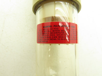 Norgren F11-200-M3TA Pneumatic Air Line Filter 1/4"NPT 150 PSIG Lot of 2