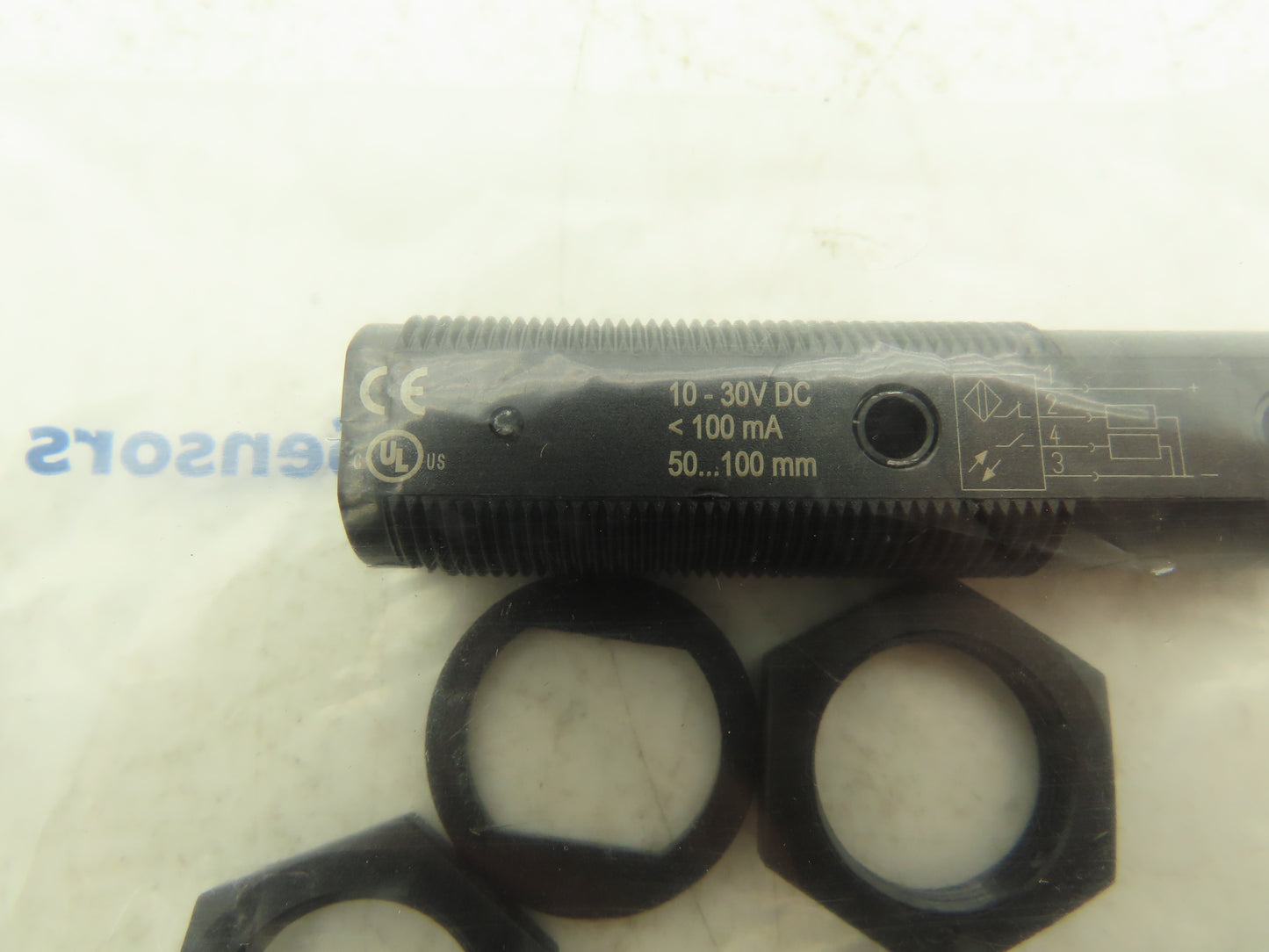 Balluff BOS 18KF-PA-1HA-S4-C Photoelectric Diffuse Sensor 10-30VDC 18mm x 96mm