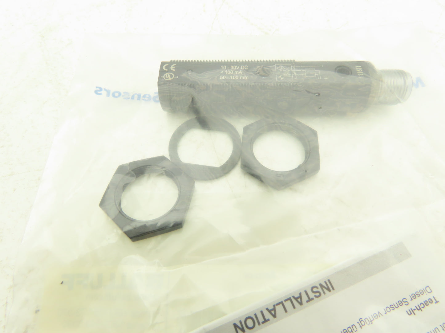 Balluff BOS 18KF-PA-1HA-S4-C Photoelectric Diffuse Sensor 10-30VDC 18mm x 96mm