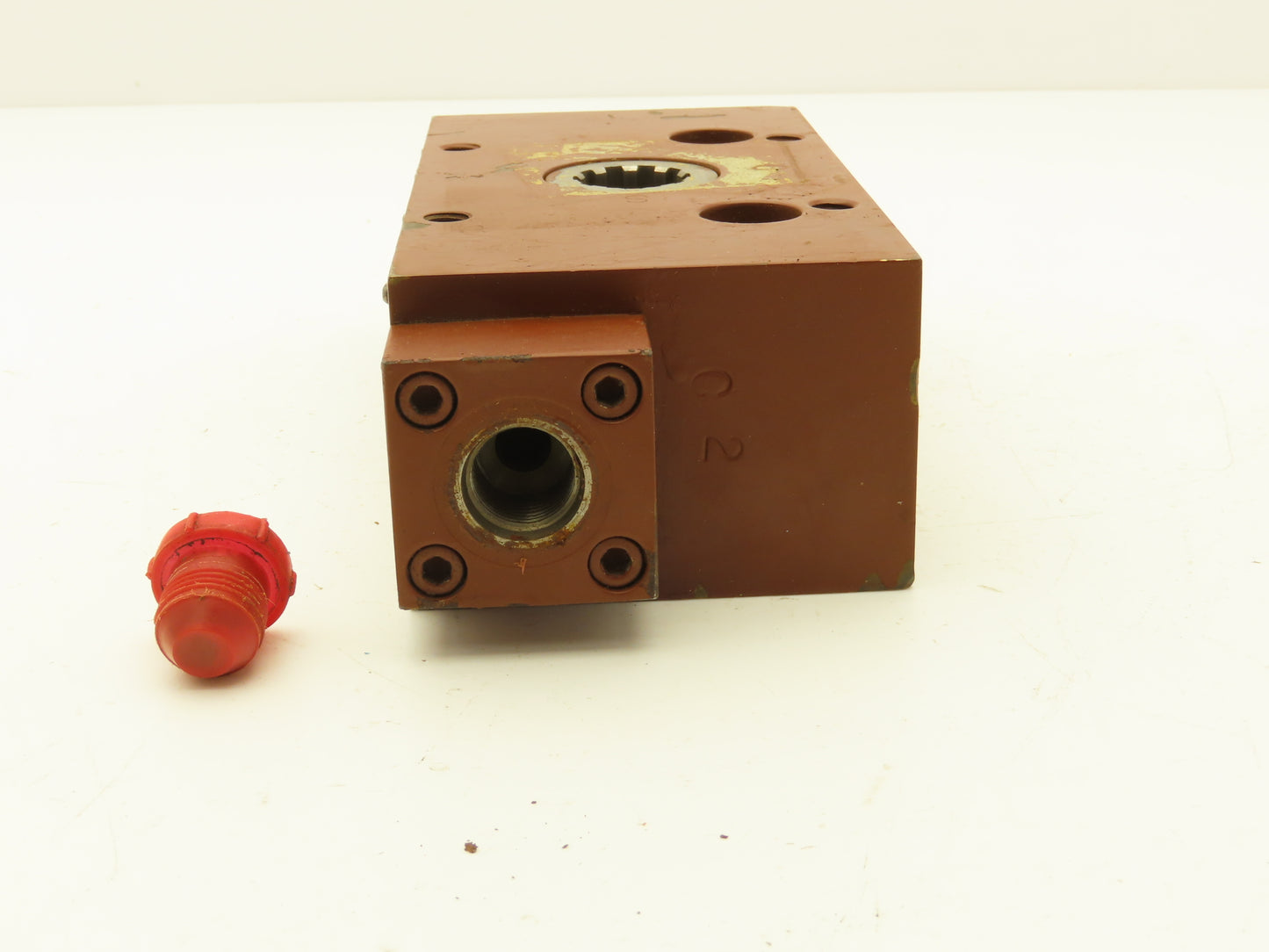 Flo-Tork 60Q Hydraulic Rotary Actuator 90° Rotation 3000 PSI Spline Shaft