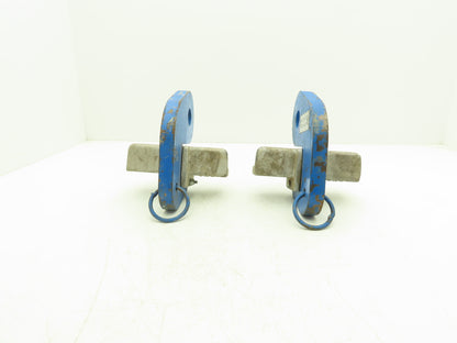 Sawyer Manufacturing 232B42 Pipe Lifting Hooks 38-42" 10000Lbs Capacity Set of 2