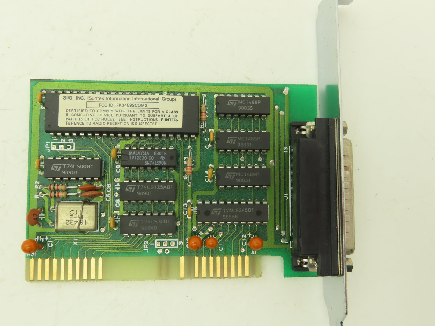 Zenith Data Systems Z-404-SD Circuit Board Card Serial Port FSCM 6X803