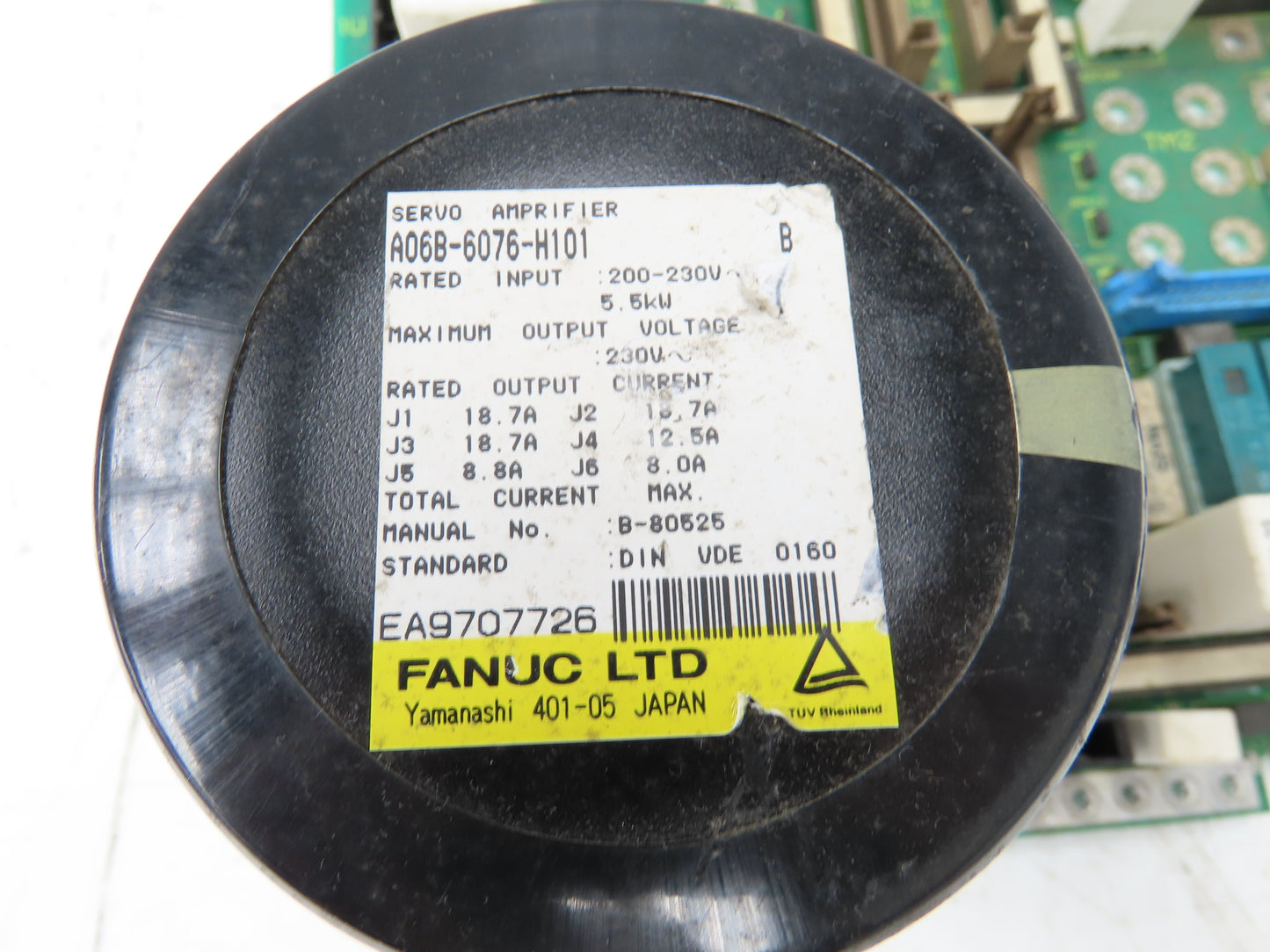Fanuc A06B-6076-H101 Servo Amplifier One Board 230V 5.5kW A20B-1006-0110/03A