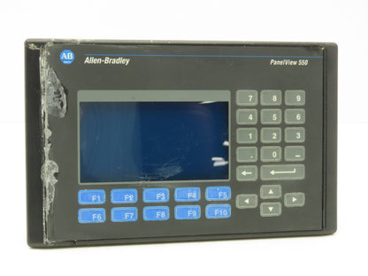 Allen Bradley 2711-K5A2 PanelView 550 HMI Control Panel Ser E Rev B *Read