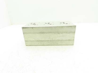 Daman AD05HP033P 3-Station Aluminum Hydraulic Manifold Valve Block NPT Ports