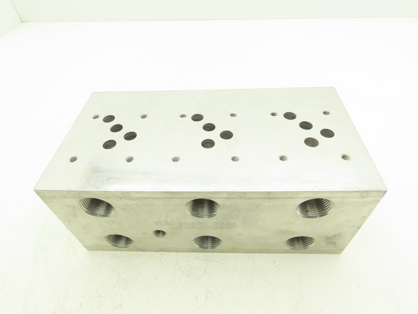 Daman AD05HP033P 3-Station Aluminum Hydraulic Manifold Valve Block NPT Ports
