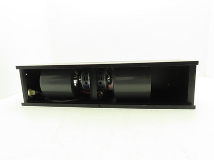 Dual 3" Squirrel Cage Blower 25" Width x 6" Height 208-230V AC 60Hz 3400RPM