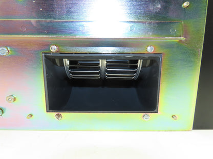 Dual 3" Squirrel Cage Blower 25" Width x 6" Height 208-230V AC 60Hz 3400RPM