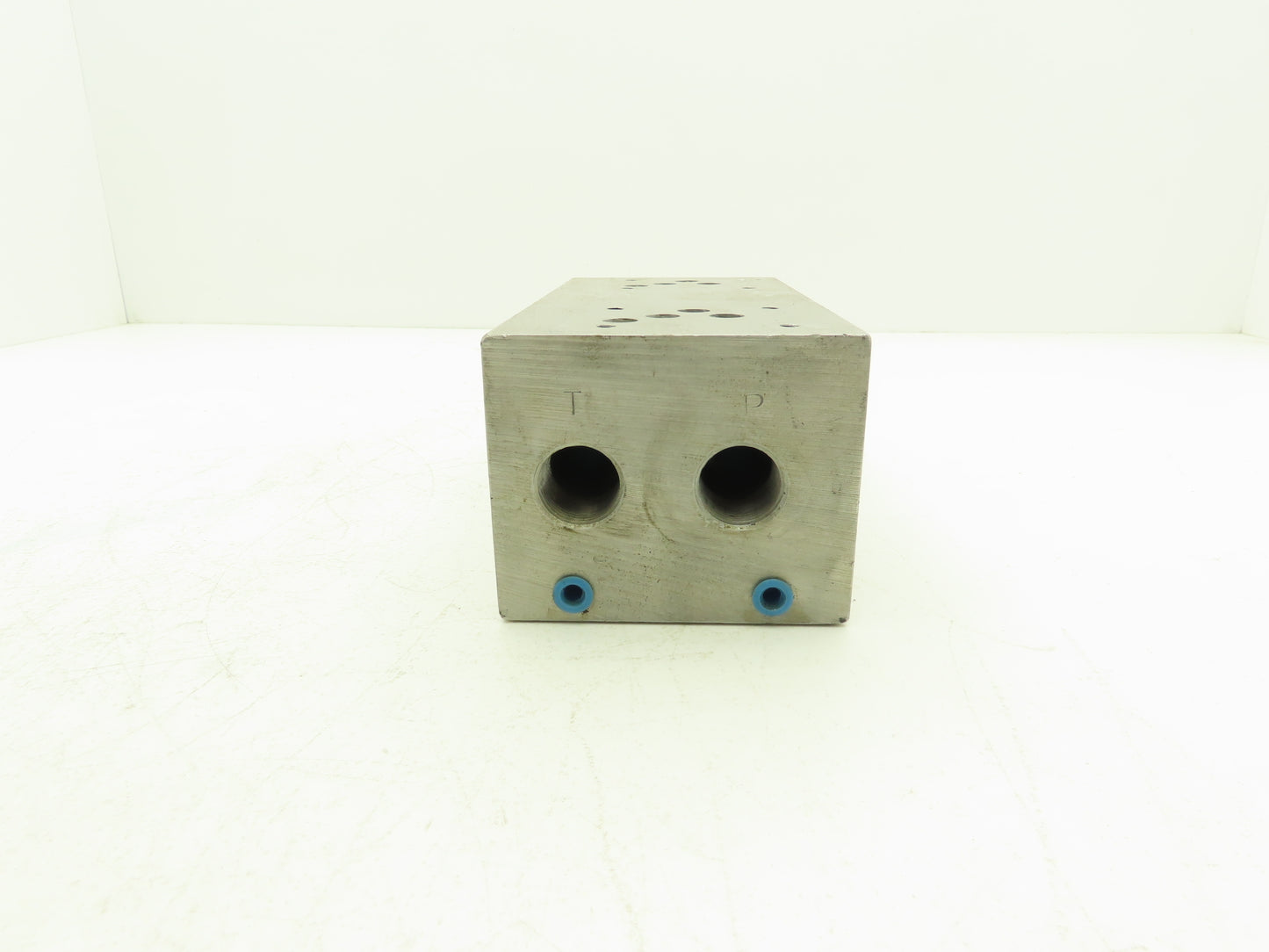 Daman D02HP25PP 2-Station Aluminum Hydraulic Manifold 1/2" & 3/4" NPT Ports