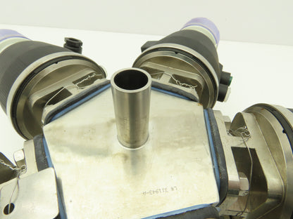 Swagelok Georg Fischer 5-Way Stainless Steel Diaphragm Valve & Actuators Assy