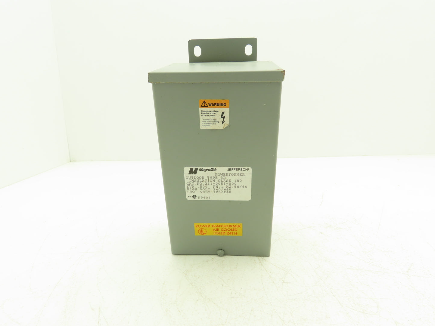 MagneTek 211-0051-000 Jefferson Powerformer 240/480V High 120/240V Low 1Ph