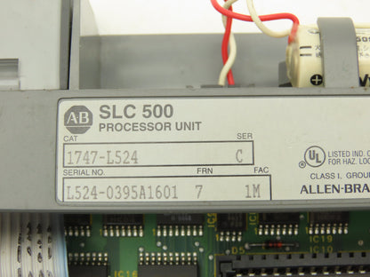 Allen Bradley 1746-P2 SLC500 Analog I/O Slot Rack Module Assembly *Read