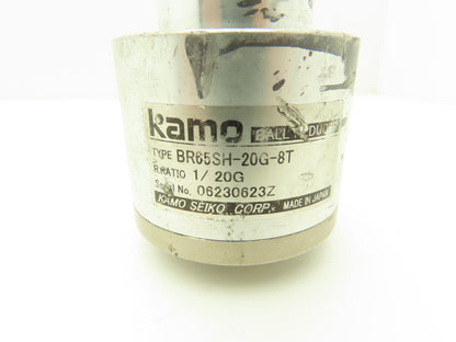Kamo Kamoseiko BR65SH-20G-8T Ball-type Gearbox 20:1 Inline Reducer 1/20G