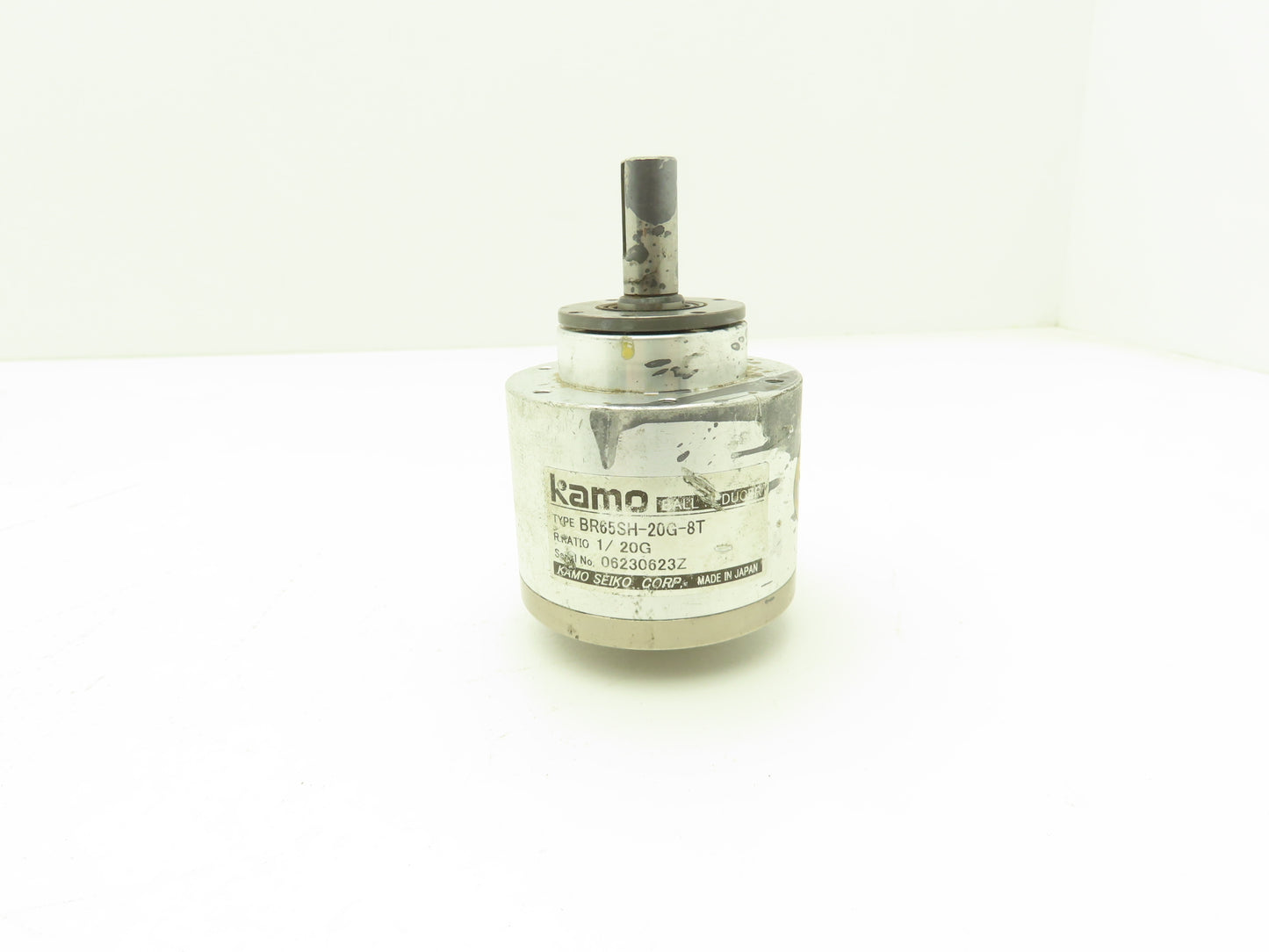 Kamo Kamoseiko BR65SH-20G-8T Ball-type Gearbox 20:1 Inline Reducer 1/20G