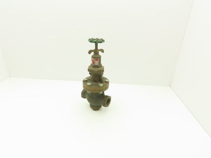 Keckley  Valve AA Steam Pressure Regulating Control Valve 1-1/4"NPT Bronze