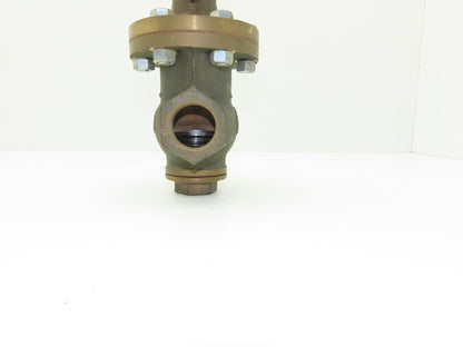 Keckley  Valve AA Steam Pressure Regulating Control Valve 1-1/4"NPT Bronze
