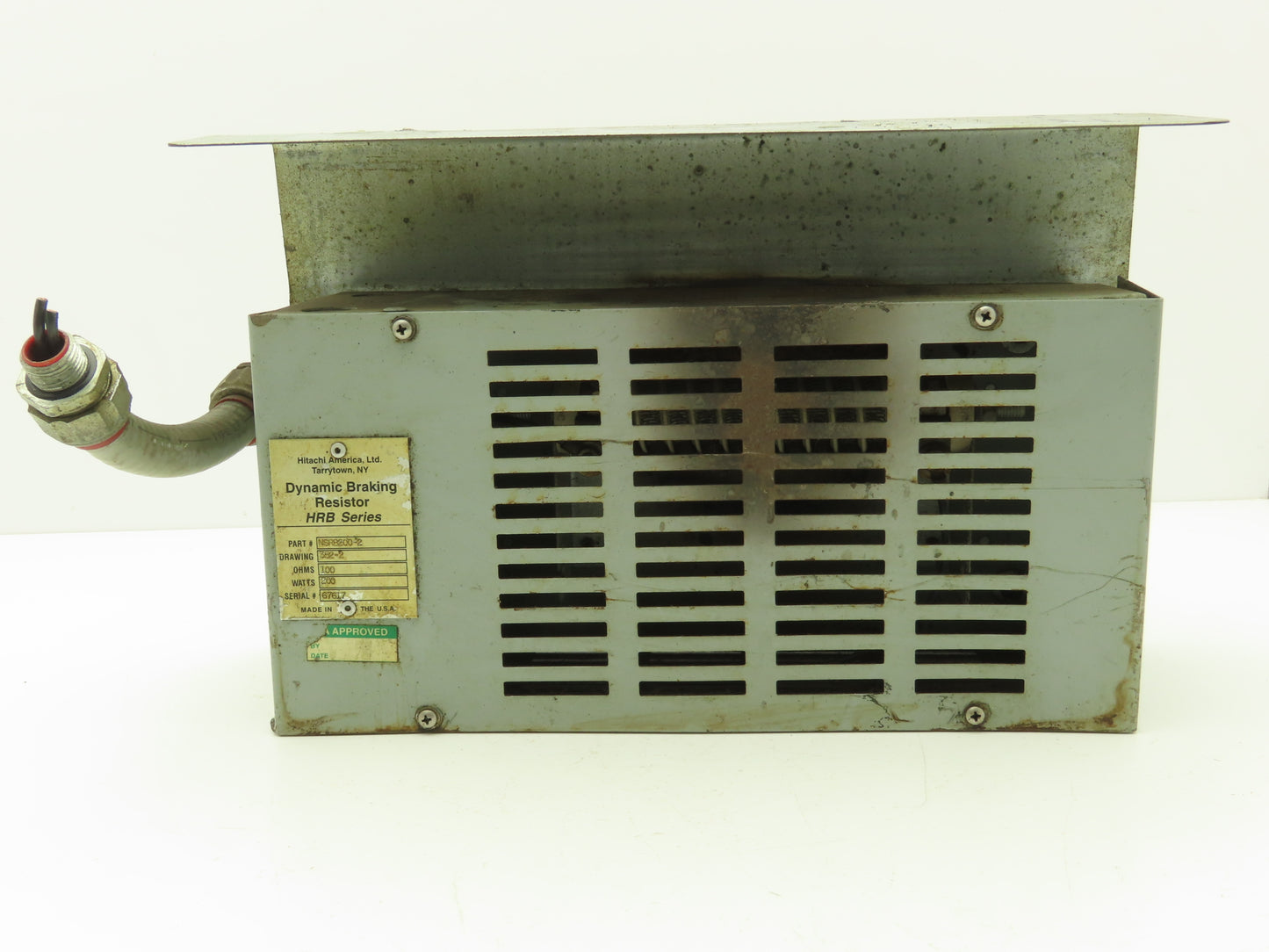 Hitachi NSRB200-2 Power Braking Resistor 200W 100O Ohm VFD Drive Brake