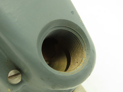 Moore Nullmatic 42-30 Pneumatic Air Pressure Regulator 1/2"NPT Brass