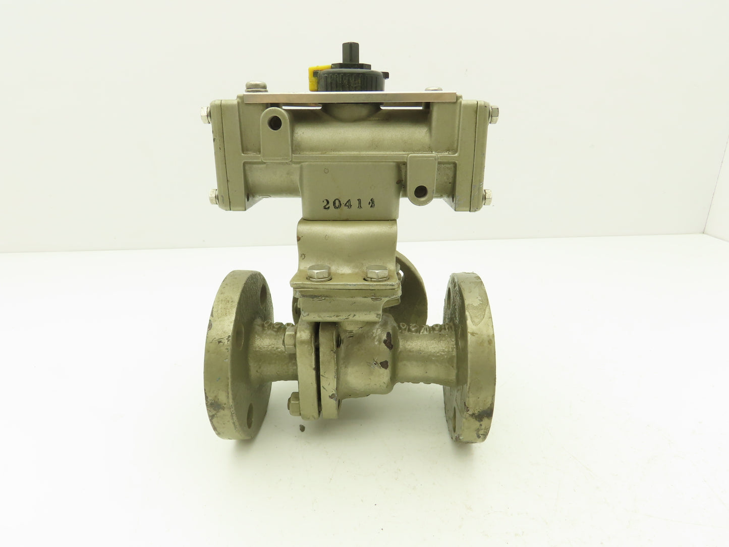 NDV Nippon EPN1304NB-L2 DN20 3/4" Flanged 3-Way Ball Valve & Pneumatic Actuator
