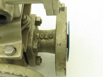 NDV Nippon EPN1304NB-L2 DN20 3/4" Flanged 3-Way Ball Valve & Pneumatic Actuator