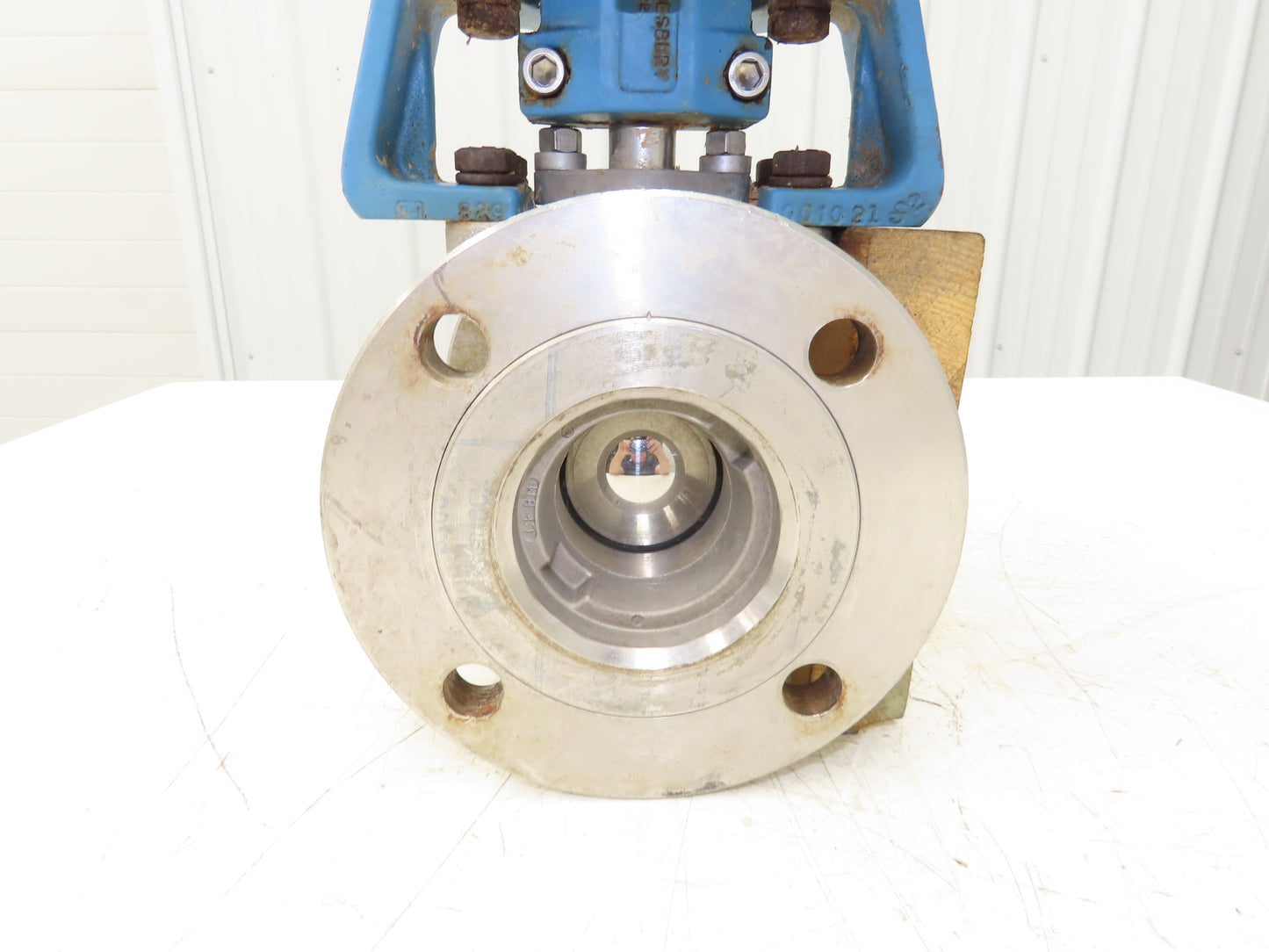 Jamesbury 3" 7150 31 3600MTT Stainless Ball Valve 316SS Flanged ST-200B Actuator