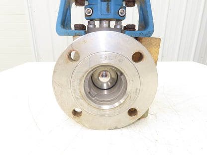 Jamesbury 3" 7150 31 3600MTT Stainless Ball Valve 316SS Flanged ST-200B Actuator