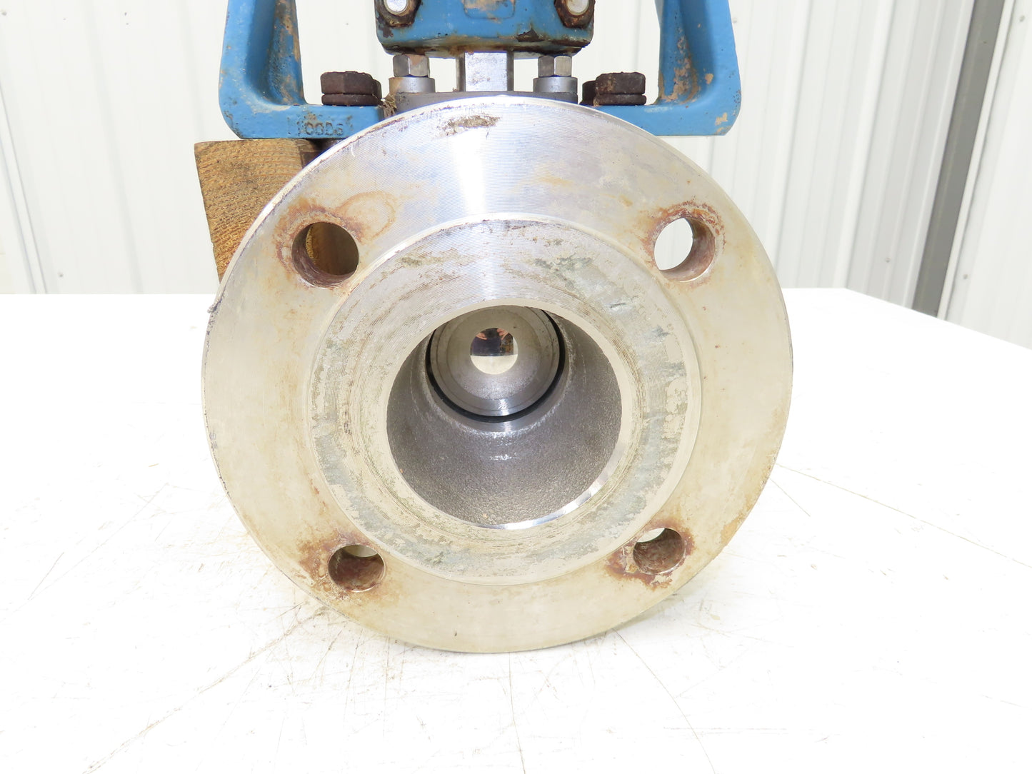 Jamesbury 3" 7150 31 3600MTT Stainless Ball Valve 316SS Flanged ST-200B Actuator