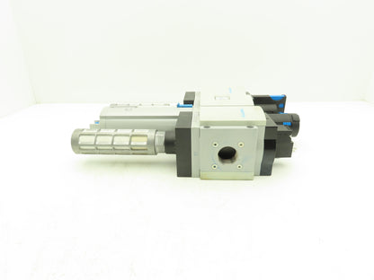 Festo Air Regulator Filter Solenoid On Off Valve Assembly 1" NPT