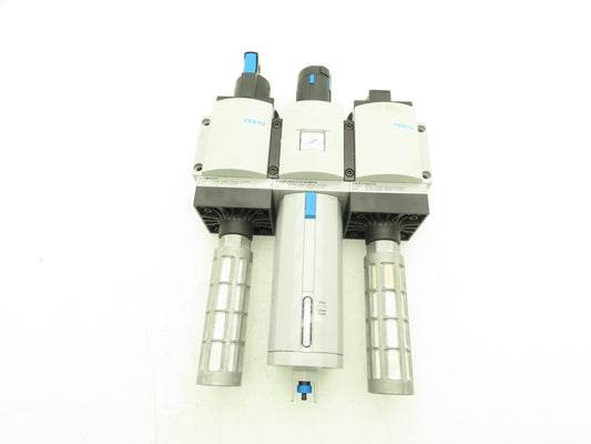 Festo Air Regulator Filter Solenoid On Off Valve Assembly 1" NPT