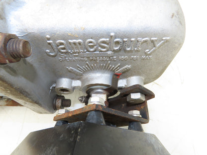 Jamesbury 3" 815L 11 3600TT Wafer Sphere Butterfly Valve 316SS ST-200B Actuator