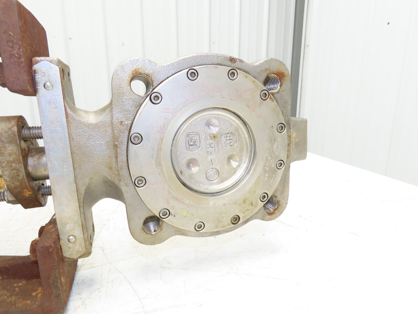 Jamesbury 3" 815L 11 3600TT Wafer Sphere Butterfly Valve 316SS ST-200B Actuator