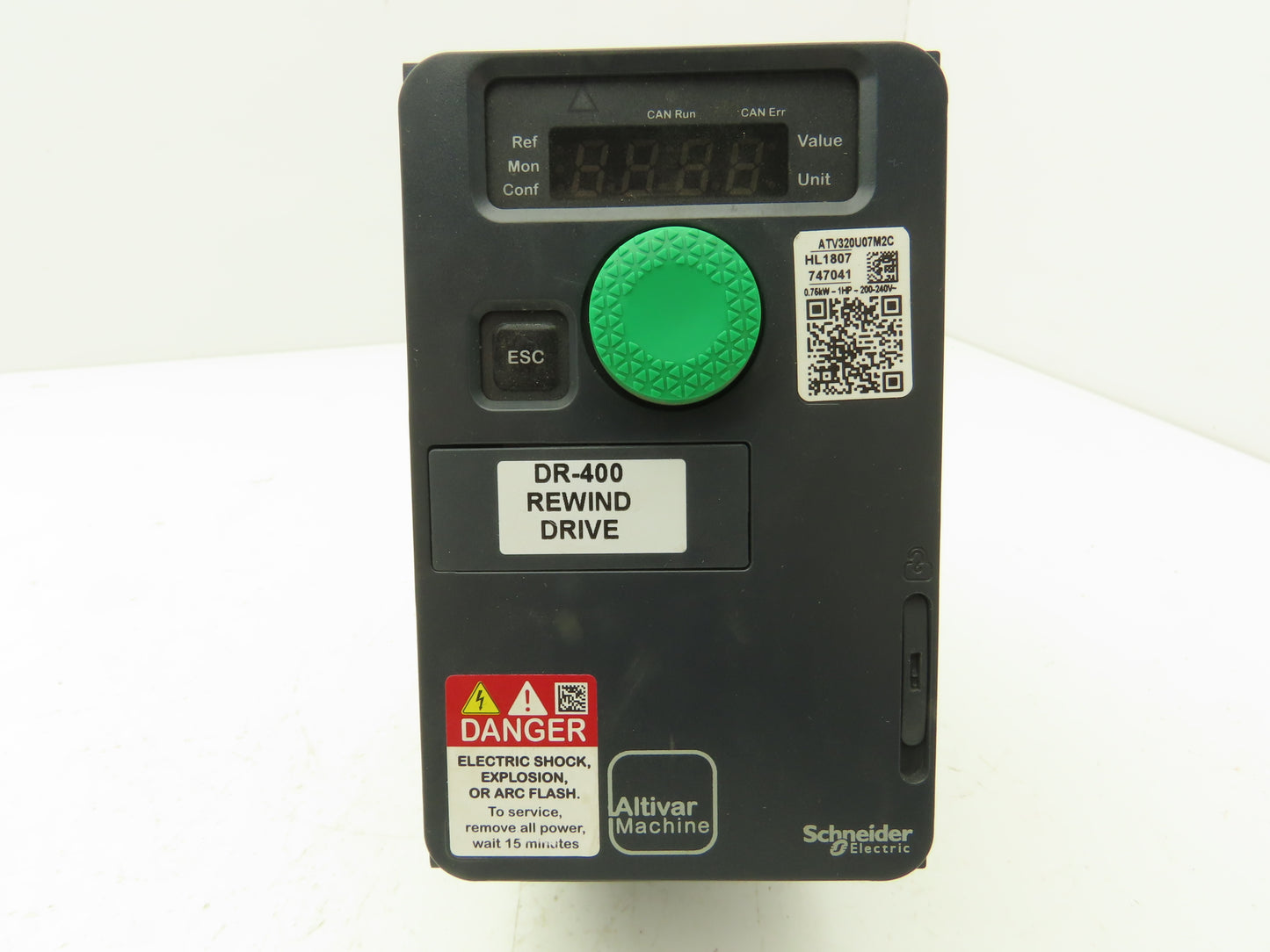 Schneider ATV320U07M2C Altivar 320 Variable Speed AC Drive VFD 1Hp 240V 3PH