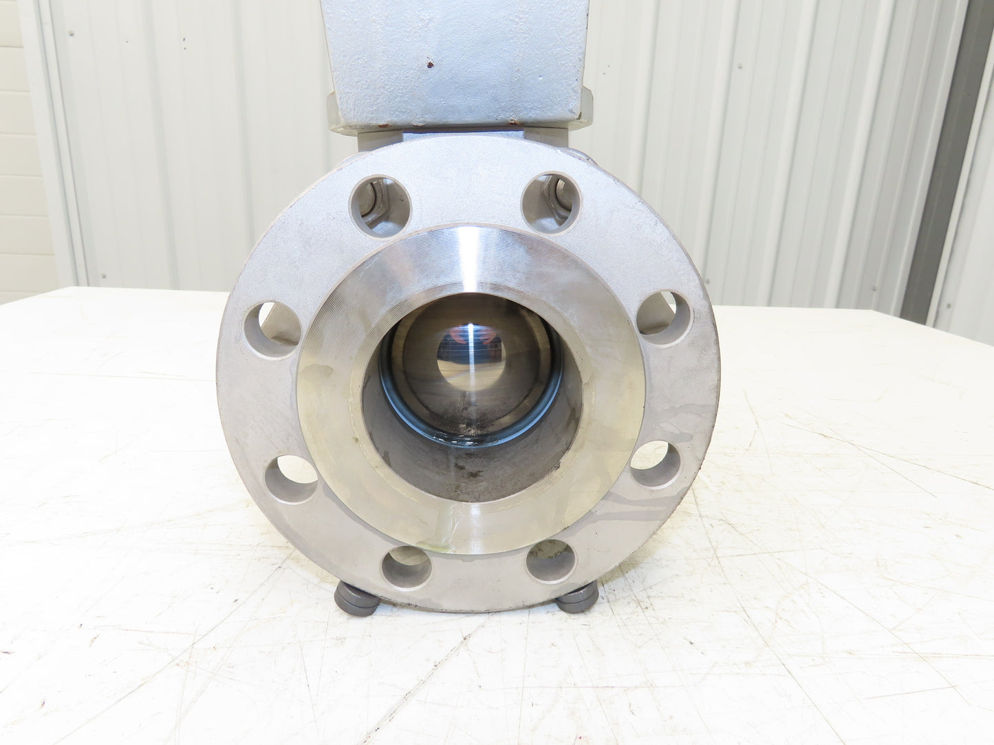 Kitz 10K-80 3" Stainless Ball Valve 316SS Flanged FA-4 Pneumatic Actuator