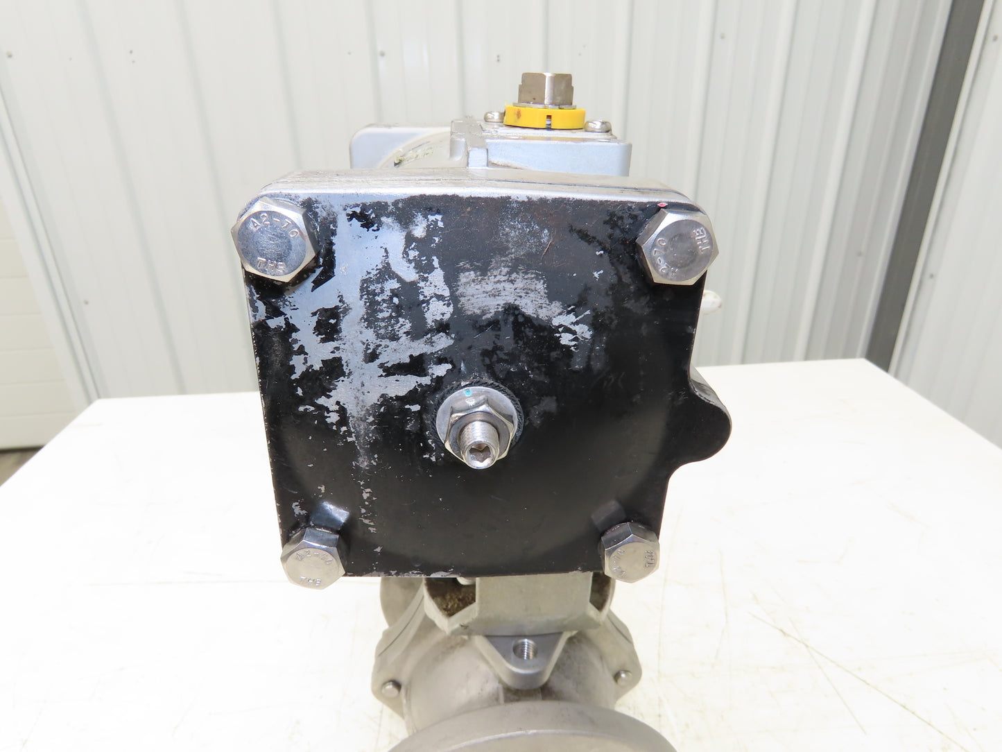 Kitz 10K-65 2.5" Stainless Ball Valve 316SS Flanged F-Series Actuator