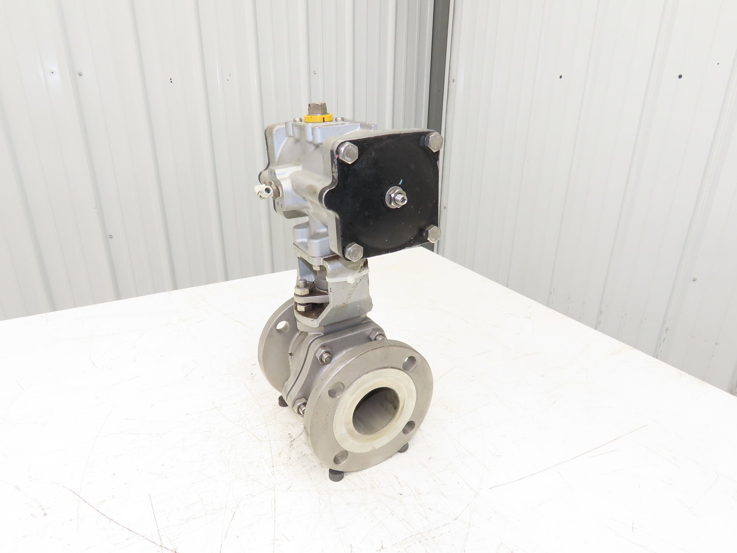 Kitz 10K-65 2.5" Stainless Ball Valve 316SS Flanged F-Series Actuator