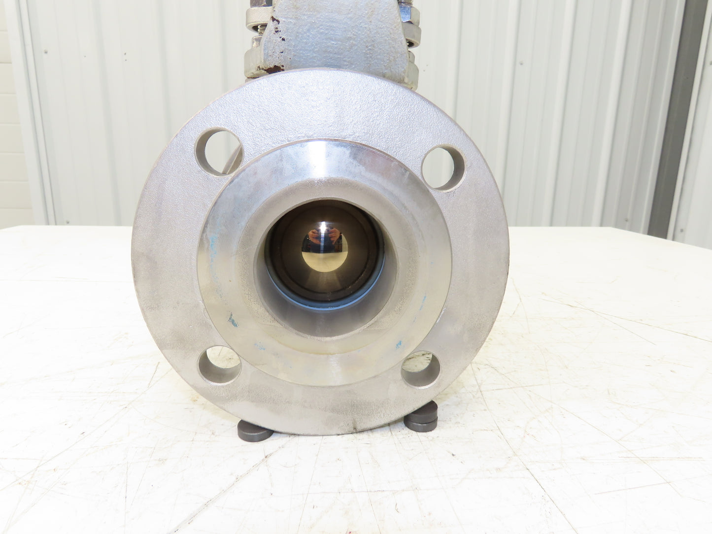 Kitz 10K-65 2.5" Stainless Ball Valve 316SS Flanged F-Series Actuator