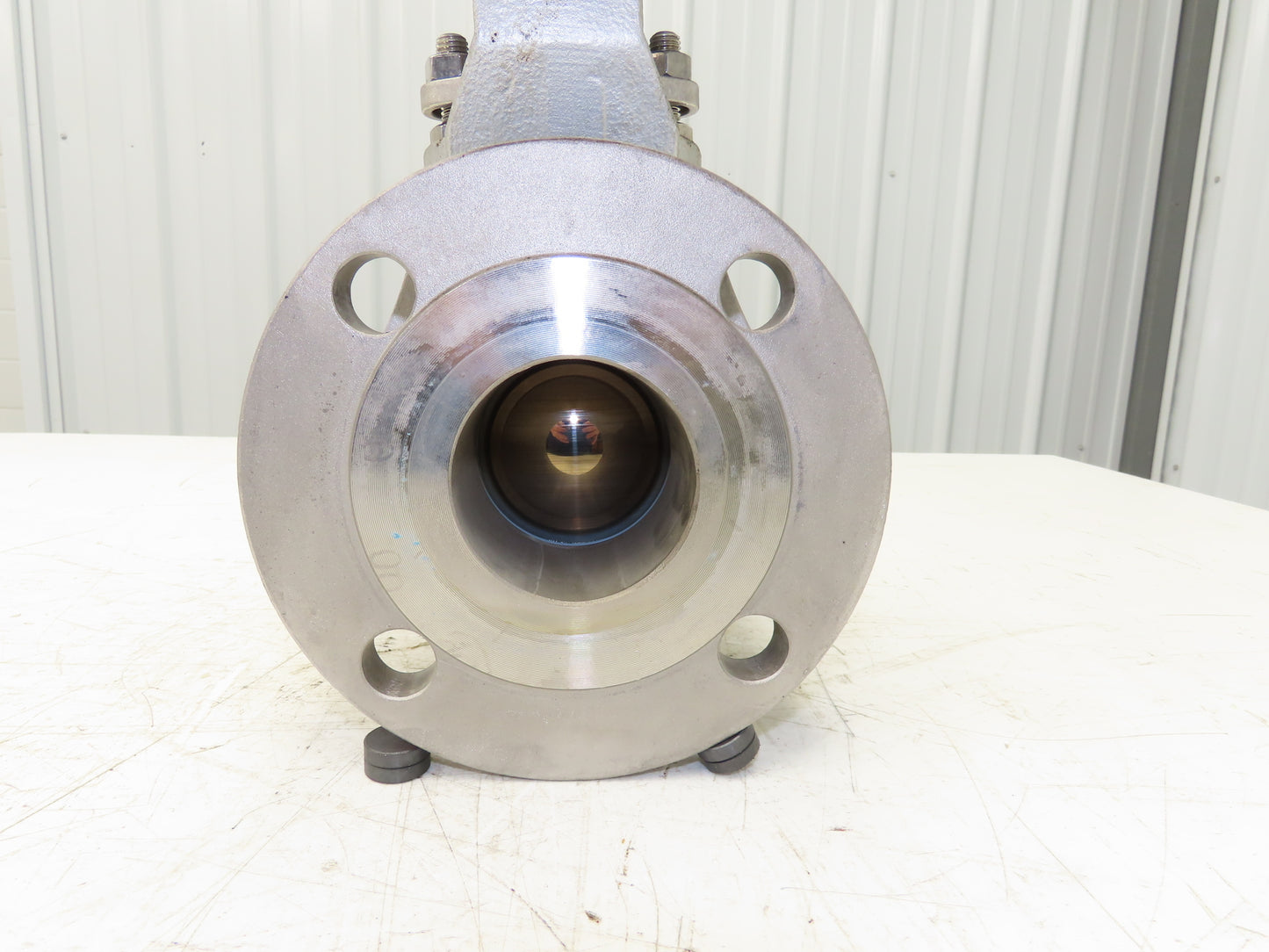 Kitz 10K-65 2.5" Stainless Ball Valve 316SS Flanged F-Series Actuator