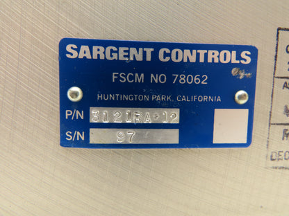 Sargent 3121RA-11 3121RA-10 3121RA-12 Solenoid Operated Valve with Manual 100VAC