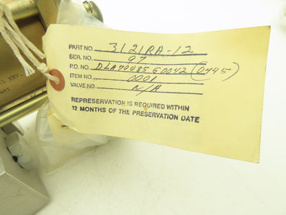 Sargent 3121RA-11 3121RA-10 3121RA-12 Solenoid Operated Valve with Manual 100VAC